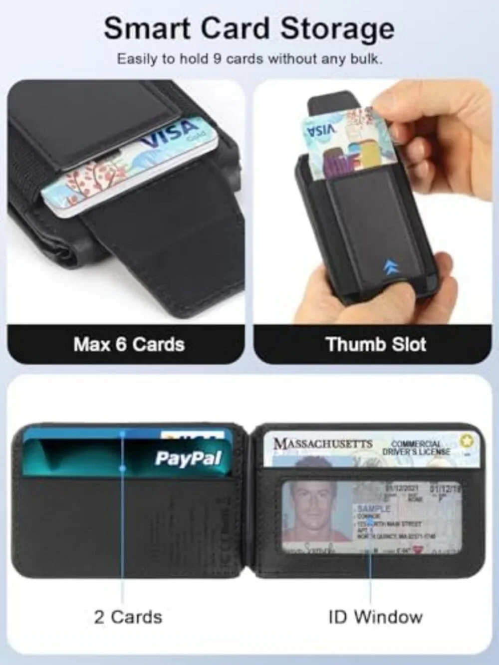 MagSafe Wallet with Find My Compatibility | Strong Magnetic Card Holder